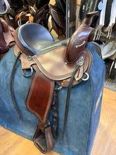 Load image into Gallery viewer, Used 15” Custom Dixieland Trail Saddle
