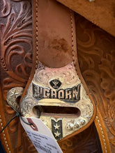 Load image into Gallery viewer, Used 16” Big Horn Congress Western Pleasure Show Saddle #27561
