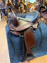 Load image into Gallery viewer, Used 15” Custom Dixieland Trail Saddle

