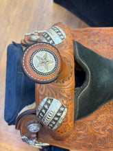 Load image into Gallery viewer, Used 16” Big Horn Congress Western Pleasure Show Saddle #27561
