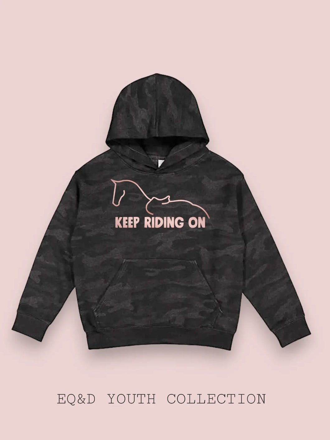 Youth Keep Riding On Hoodie