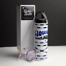 Load image into Gallery viewer, Stainless Steel Water Bottle- 20oz with 2 lids
