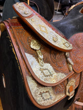 Load image into Gallery viewer, Used 16.5” Billy Royal Western Show Saddle #25903
