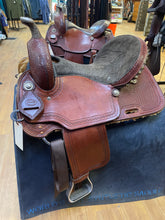 Load image into Gallery viewer, Used 16” Corriente Barrel Saddle #19456
