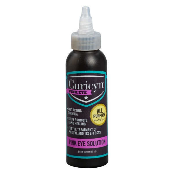 Curicyn Pink Eye Care Drops Solution 3oz