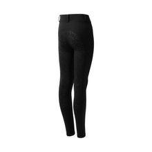 Load image into Gallery viewer, Horze Dea Kids Winter Thermo Full Seat Tights - Caviar
