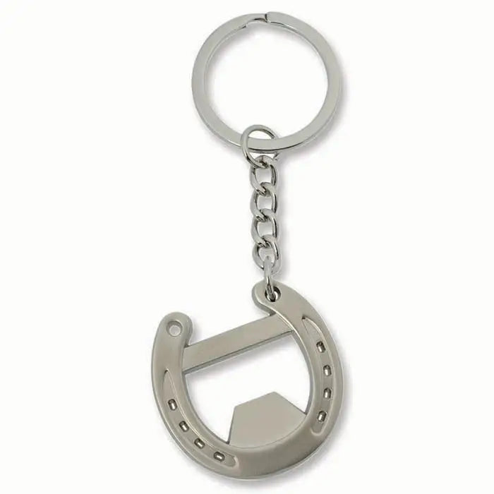 Bottle Opener Horse Shoe Keychain