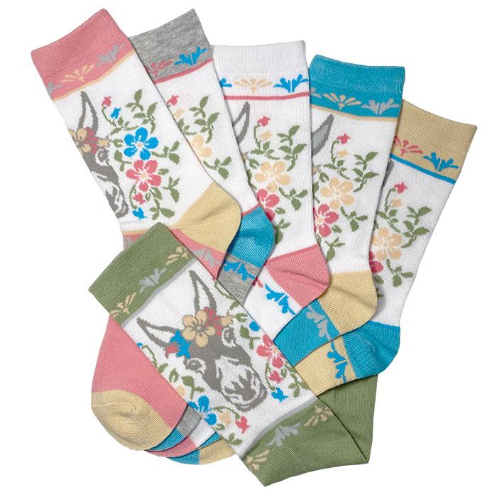 Donkey Chic Adult Crew Socks