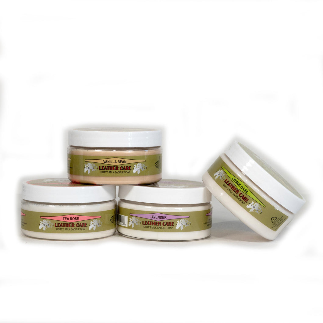 Moss Leather Care Goat Milk Saddle Soap