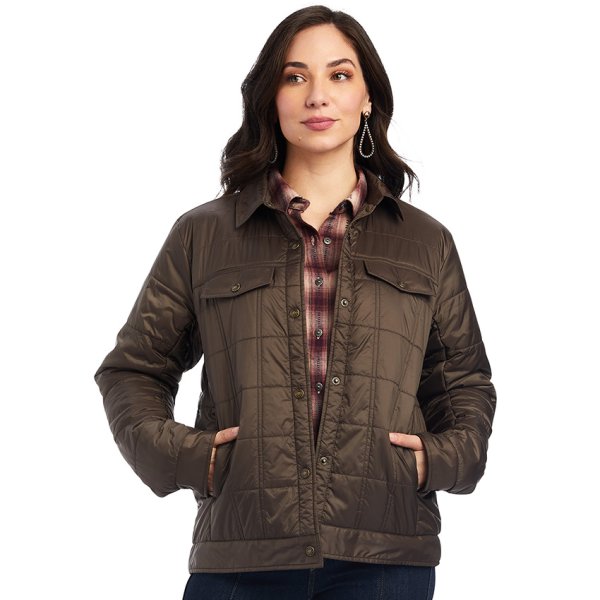 Ariat Real Puffer Trucker Jacket