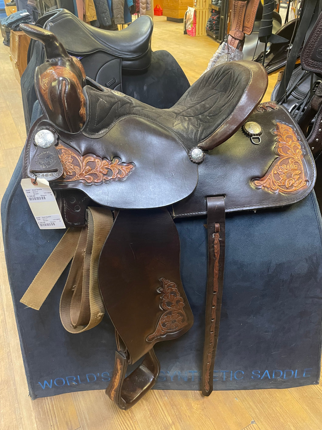 Used 15” Western Saddle #20497