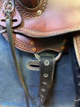 Load image into Gallery viewer, Used 15” Custom Dixieland Trail Saddle
