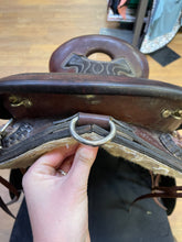 Load image into Gallery viewer, Used 16” American Saddlery Brown Endurance Saddle #19084
