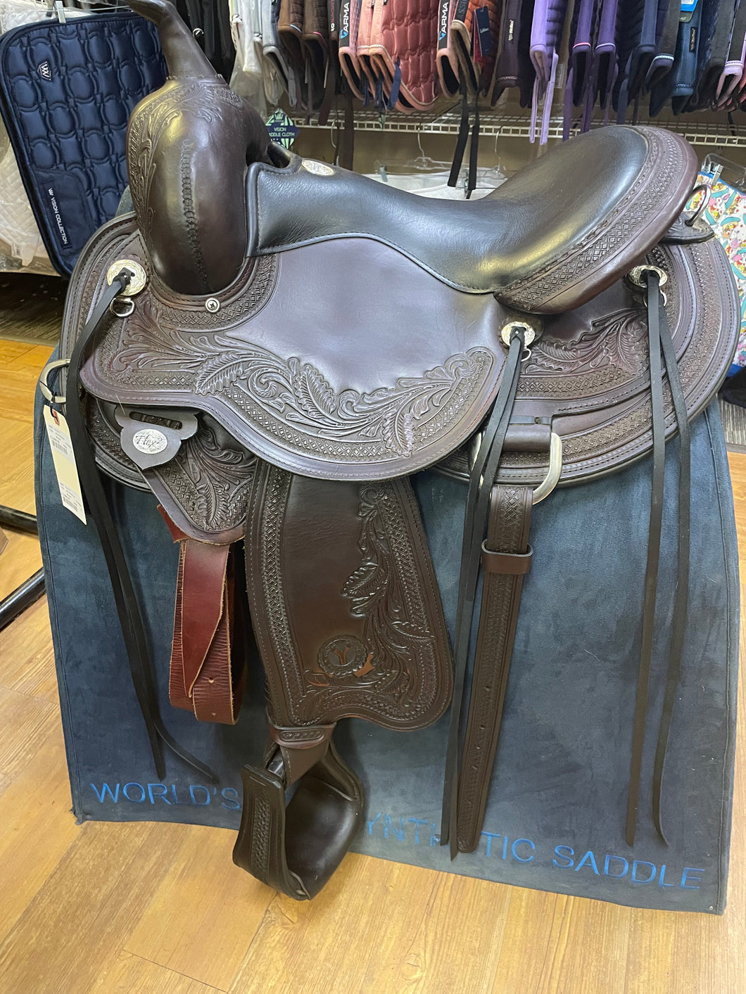 Used 16” Julie Goodnight WindRiver Saddle #18687