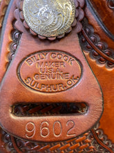 Load image into Gallery viewer, Used 16” Billy Cook Reiner Western Saddle #22054
