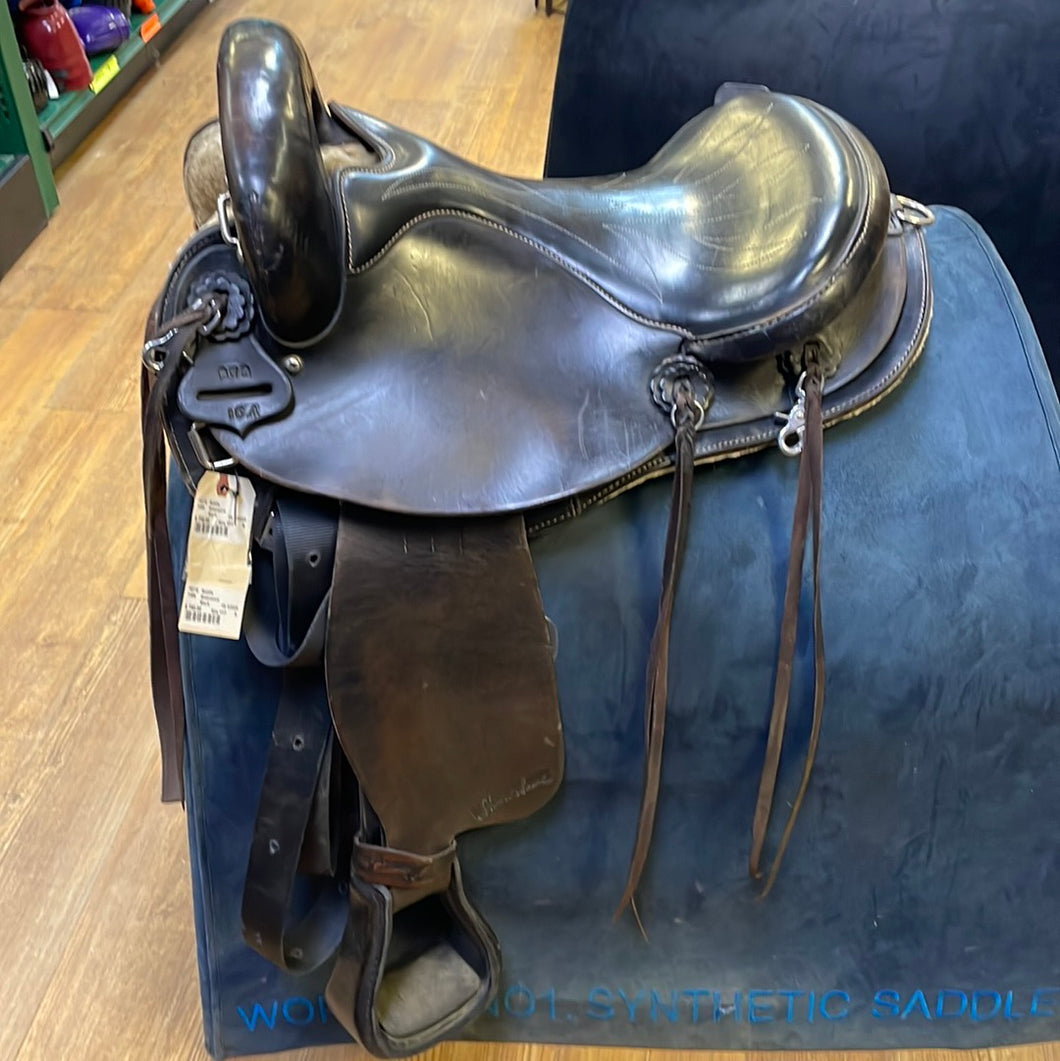 Used 16” Sharon Saare Endurance Saddle #15115