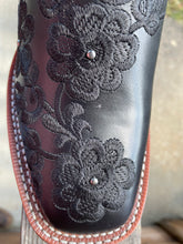 Load image into Gallery viewer, Laredo Black Flora Boots 20019
