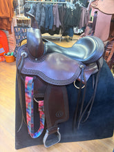 Load image into Gallery viewer, Used 16” Circle Y Flagstaff Trail Saddle #29482
