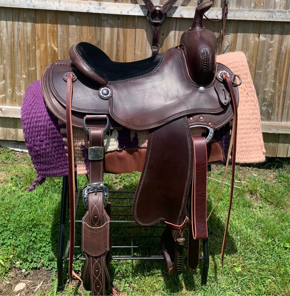 16.5” Custom Kelly Stickney Saddlery