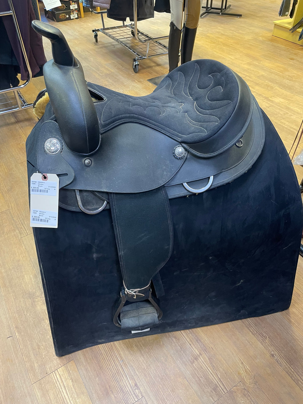 Used 15” Wintec Western Saddle #20756