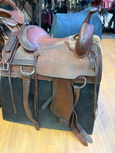 Load image into Gallery viewer, Used 16” Billy Cook Cutting Western Saddle #28497
