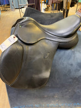 Load image into Gallery viewer, Used 17” Arena Black All Purpose Saddle #20739
