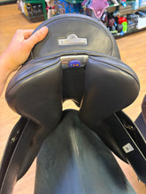 Load image into Gallery viewer, DEMO 17” Bates All Purpose Black Luxe Saddle
