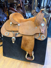 Load image into Gallery viewer, Used 16” Billy Cook Western Training Saddle #25947
