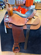 Load image into Gallery viewer, Used 15” Bona Allen Saddle #29122
