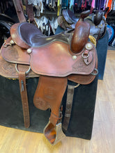 Load image into Gallery viewer, Used 16” Jack Brainard Special Western Saddle #25268
