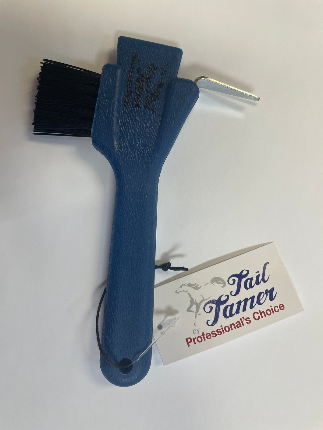 Tail Tamer Hoof Pick with Brush and Scraper