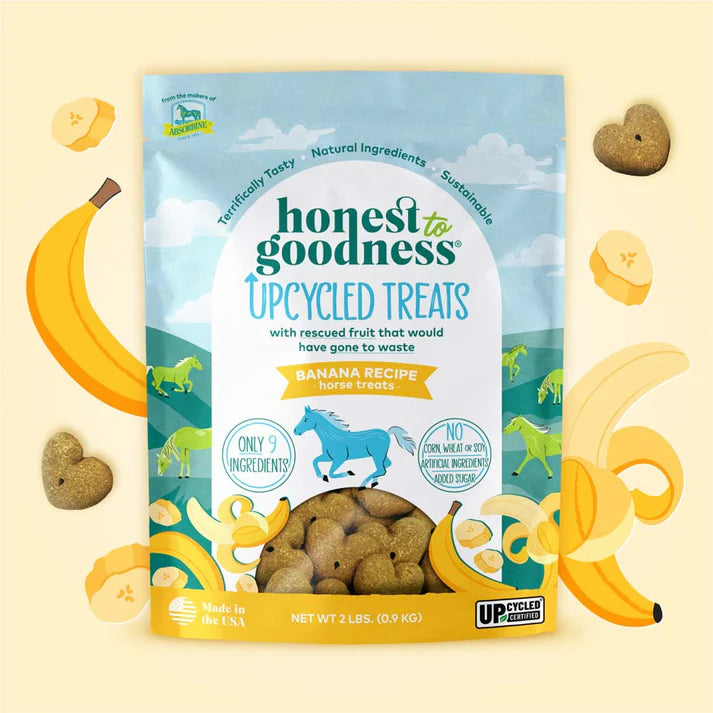 HONEST TO GOODNESS UPCYCLED HORSE TREATS - BANANA