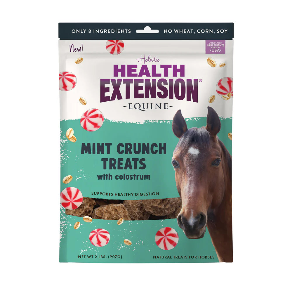 Equine Mint Crunch Treats with Colostrum