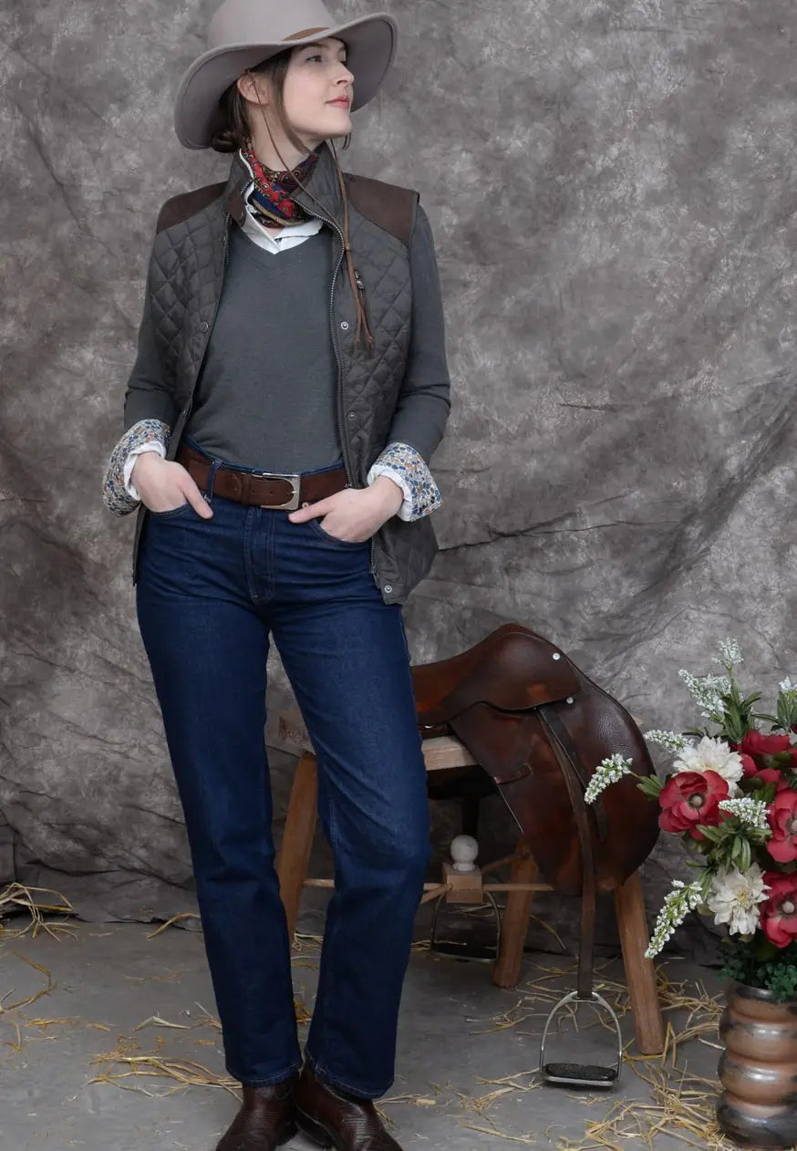 Chestnut Bay Heritage Quilted Barn Vest