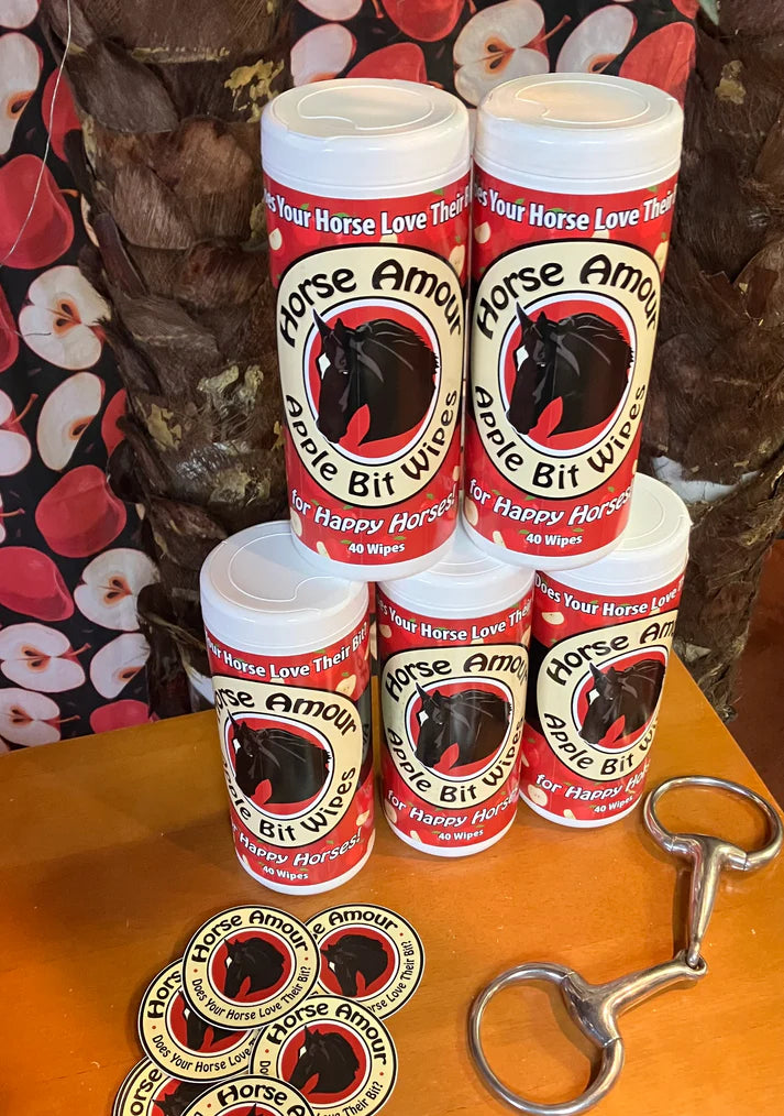 Horse Amour Bit Wipes-Apple