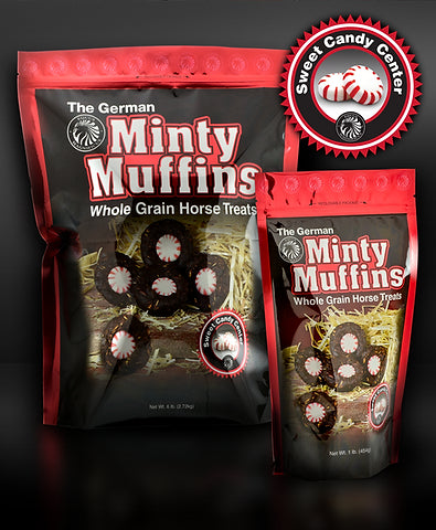 The German Minty Muffins Whole Grain Horse Treats