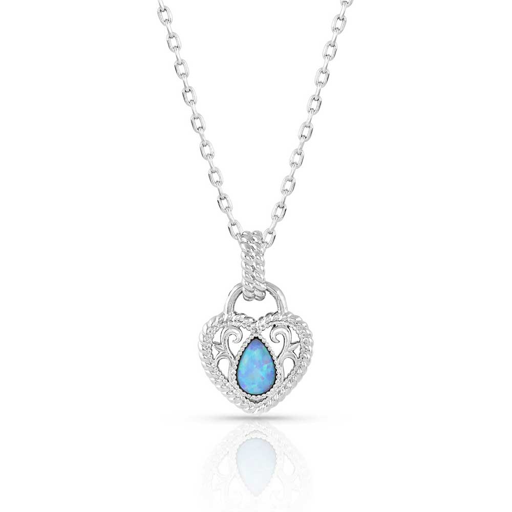Montana Silversmiths Gleeful Heart Silver Necklace