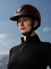 Load image into Gallery viewer, LeMieux Verv® Competition Helmet Matte Brown
