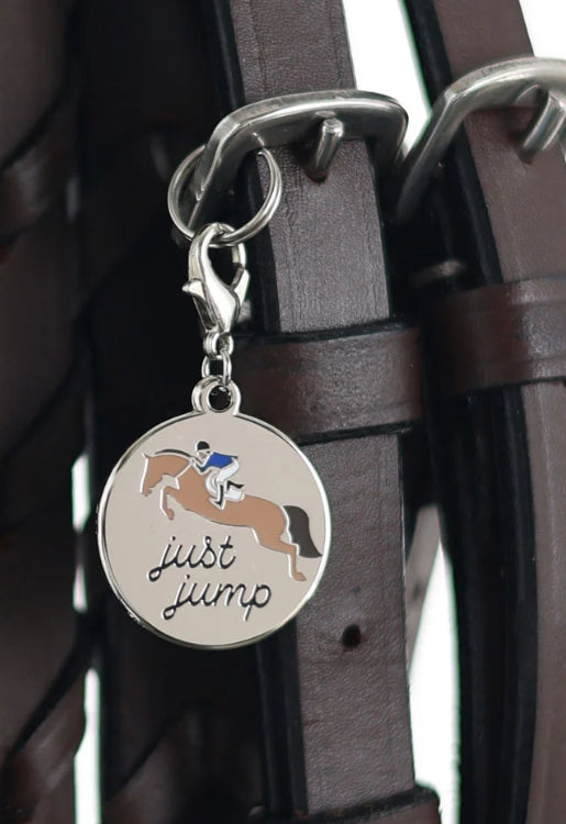 Dapplebay Bridle Charm Just Jump