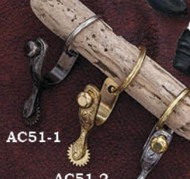 Western Spur Key Chain