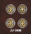 Austin Accent Number Magnet Black/gold