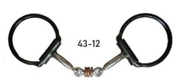 Dutton Bits Dog Bone Copper Rings Western D