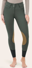 Load image into Gallery viewer, RJ Classics Olivia Luxe-Tek Breech- Pewter Green
