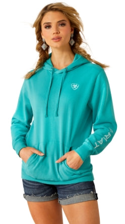 Ariat Ladies Logo Hoodie 2.0-Latigo Bay