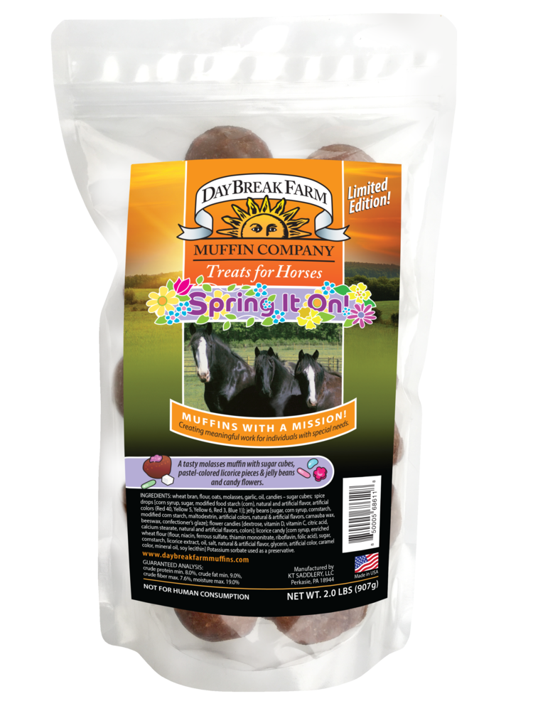 Day Break Horse Treats Spring it On 2lbs – Log Cabin Tack