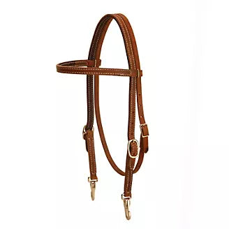 Tory Browband Training Headstall with DS Snap- Harness