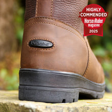 Load image into Gallery viewer, Brogini Pembroke Waterproof Leather Country Boot Brown/Tan
