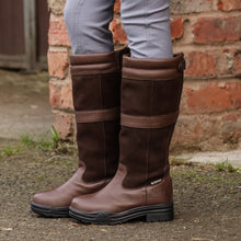 Load image into Gallery viewer, Hollingworth Waterproof Kids Country Boot with Zip
