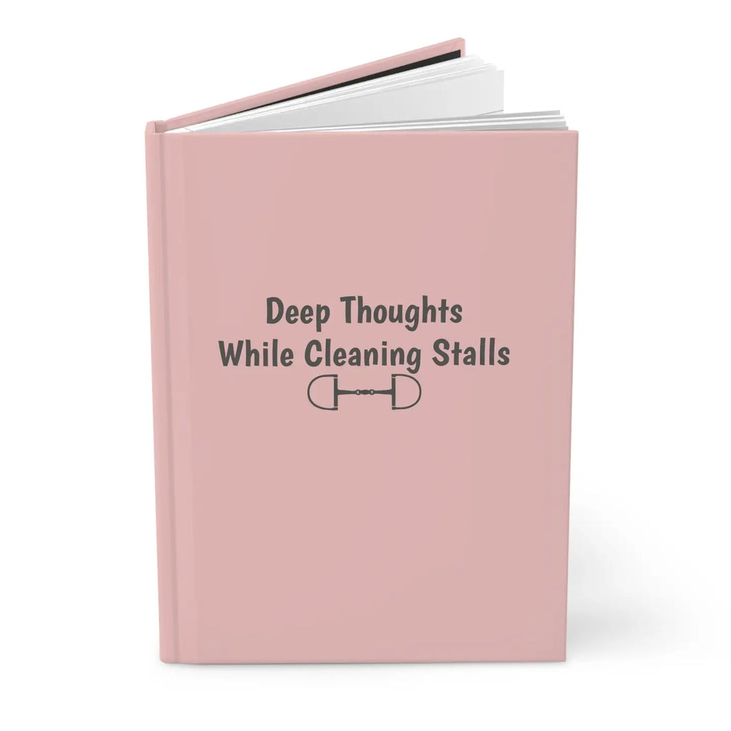 Equine & Designs Deep Thoughts While... Journal Book