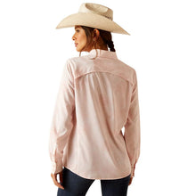 Load image into Gallery viewer, Ariat® Ladies VenTEK™ Pink Palms Button Shirt
